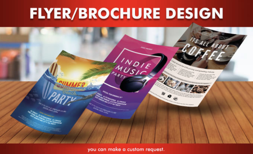Flyer Design Brochure Design online in UK